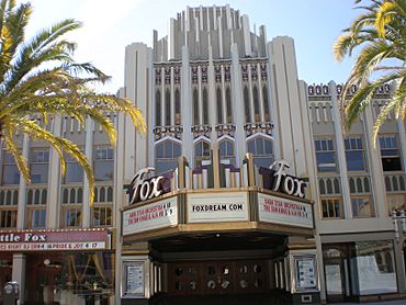 Fox Theatre, Redwood City front 1