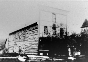 Freeman Hotel in 1922, Dawson City, Yukon