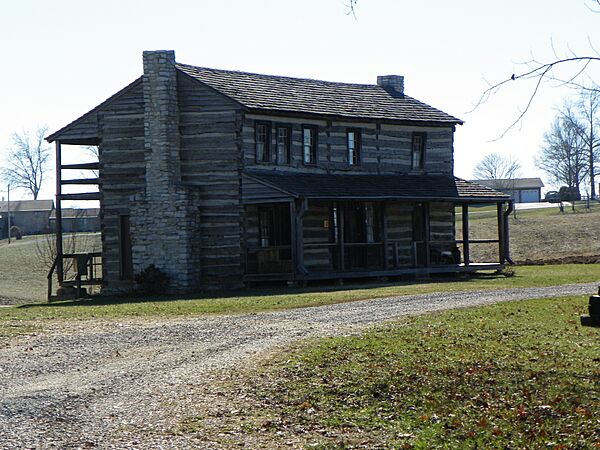 Frohna, Missouri, Saxon Lutheran Memorial Cabin 1