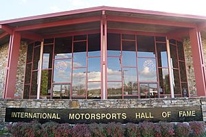 Front, International Motorsports Hall of Fame, Lincoln AL