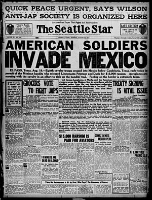 Front Cover of the The Seattle star August 19 1919 