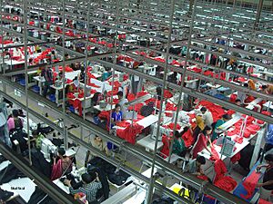 Garments Factory in Bangladesh