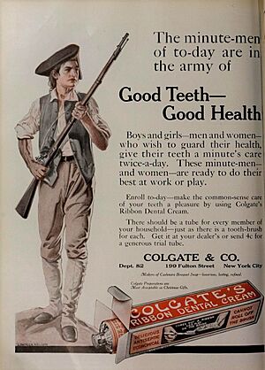 Good Teeth Good Health, Colgate's Ribbon Dental Cream, 1913
