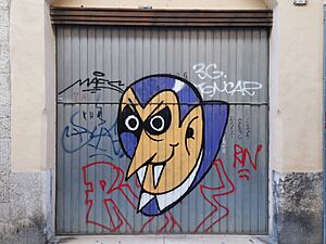 Graffiti Dracula Palma 2019-10-30