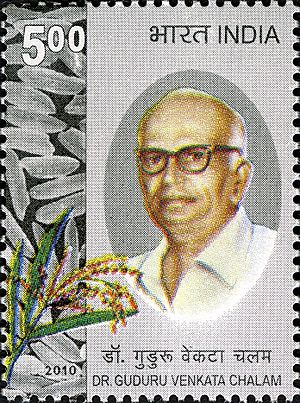 Guduru Venkatachalam 2010 stamp of India