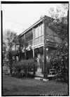 Historic American Buildings Survey, Jack Boucher, Photographer, October, 1961 VIEW FROM SOUTHWEST. - Ernst H. Altgelt House, 226 King William Street, San Antonio, Bexar County, HABS TEX,15-SANT,22-2.tif