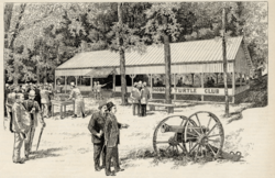 Hoboken Turtle Club from Frank Leslie's Illustrated Newspaper, Sept. 7, 1889