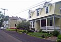 Houses on Prospect Street, Hudson, NY