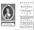 Hypatia - John Toland 1720