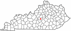 Location of St. Mary within Kentucky