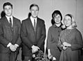 Konrad Bloch with family 1964