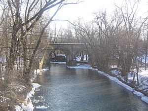 Larrys Creek Railroad Bridge