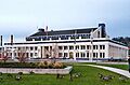 MOHAI Armory building at Lake Union Park west side