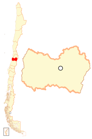 Mapa loc O'Higgins