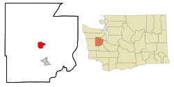 Location of Skokomish, Washington