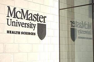 McMaster University Health Sciences entrance