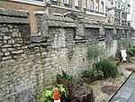 Bath city walls