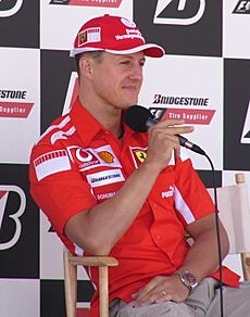 Michael Schumacher 2005 United States GP (19872855) (cropped)