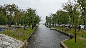 Clam Lake Canal in May 2017