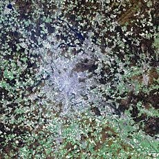 Moscow satellite image