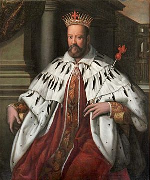 Naldini, Giovanni Battista - Official portrait of Cosimo I de' Medici as Grand Duke of Tuscany