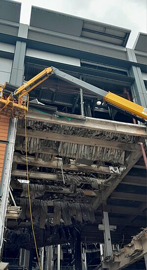 Ocean Terminal Demolition 2024