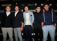 One Direction at the Logies Awards 2012
