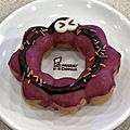 Purple wolf ring of Mister Donut in Japan