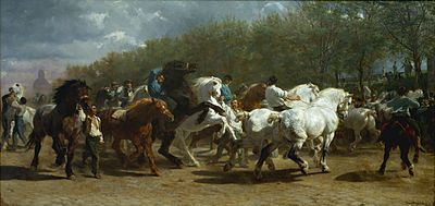 Rosa Bonheur, The Horse Fair, 1852–55