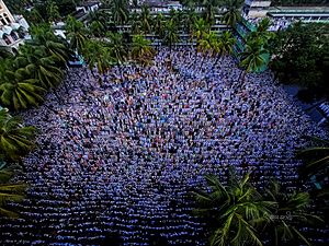 Salatul janaza of Ahmad Shafi RH