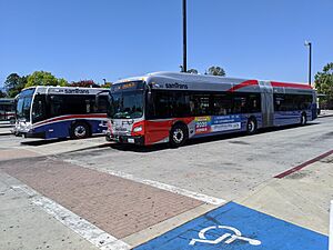 SamTrans Gillig Low Floor and New Flyer XD60 Xcelsior (50230070073)