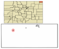 Sedgwick County Colorado Incorporated and Unincorporated areas Sedgwick Highlighted 0868930