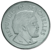 Seychelles 25 rupees 1977