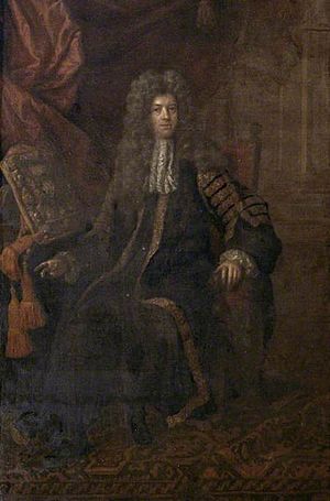 Simon Dubois - Portrait of John Somers, 1st Baron Somers