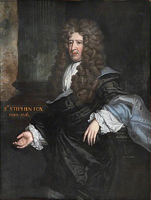 Sir Stephen Fox (1627–1716) by John James Baker