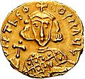 Solidus Theodosius III (obverse)
