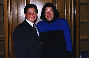 Sonia Sotomayor 1 with her godson 2, 1998