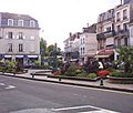 Square in Fontainebleau Town Centre