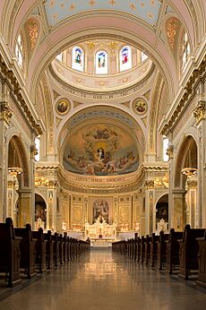 St Mary of the Angels interior 090307