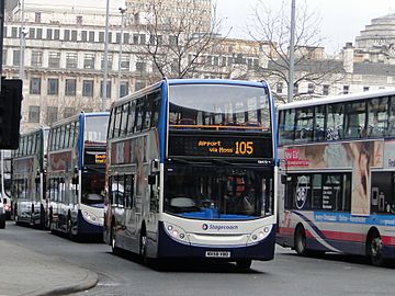 Stagecoach in Manchester bus 19472 (MX58 VBO), 4 February 2012 (cropped)