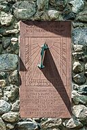 Sundial at Stonehurst, the Robert Treat Paine Estate