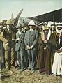 T. E. Lawrence, Herbert Samuel, Emir Abdullah - Amman 1921