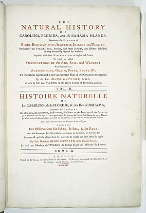The Natural History of Carolina Florida and the Bahama Islands Volume 2