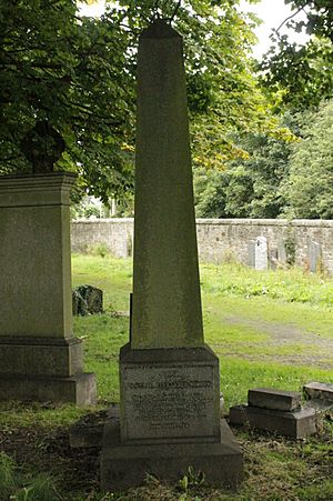 The grave of General Alexander Duncan, Warriston Cemetery
