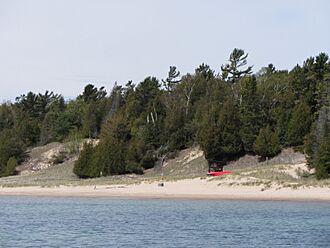 Third Beach at Whitefish Dunes State Park, Door County, Wisconsin