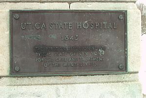 UticaStateHospital gateway plaque December2007