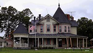 Vincent house the first house built in the Capron settlement in 1889