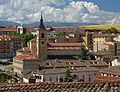 Vista de la iglesia de San Millán de Segovia desde la calle Cervantes