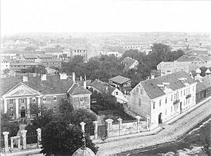 Włocławek-Kopernik Square on photograph by Sztejner