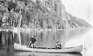 White canoe image 1908
